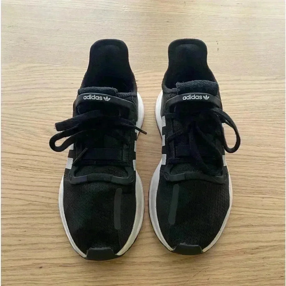 Adidas U Path Run Running Shoes Black/White 6 - Picture 1 of 7